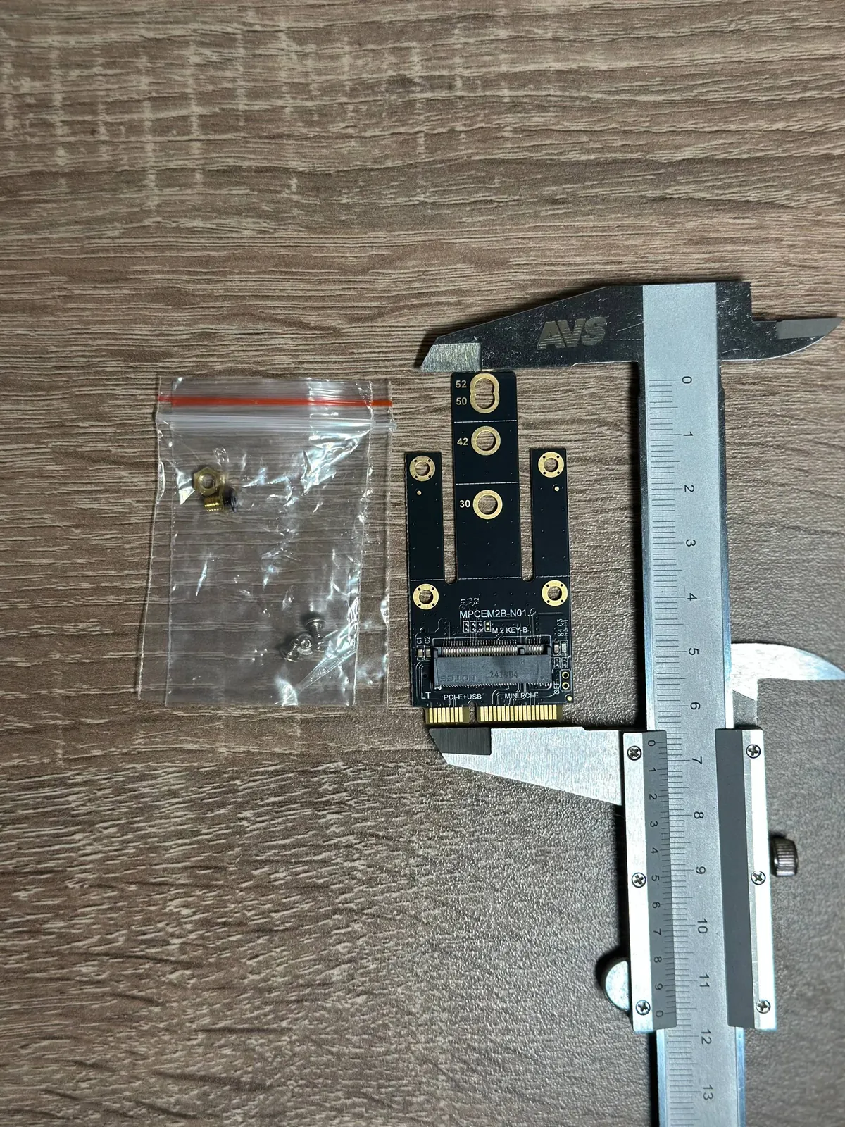 Адаптер mPCIe в M.2 слот