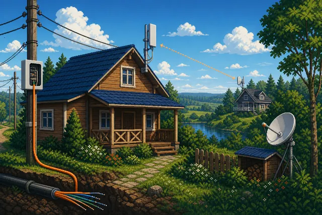Какой интернет выбрать для дачи